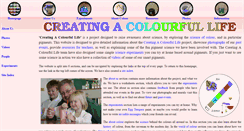 Desktop Screenshot of creatingacolourfullife.co.uk